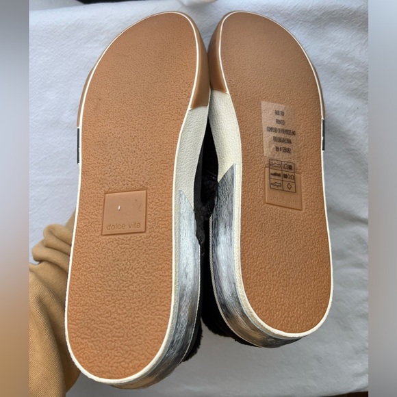 New Dolce Vita Women's Zilvia Plush Lace Up Zip High Top Sneakers Size 11 - Picture 7 of 9